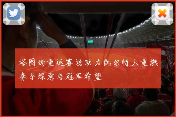 塔图姆重返赛场助力凯尔特人重燃春季绿意与冠军希望